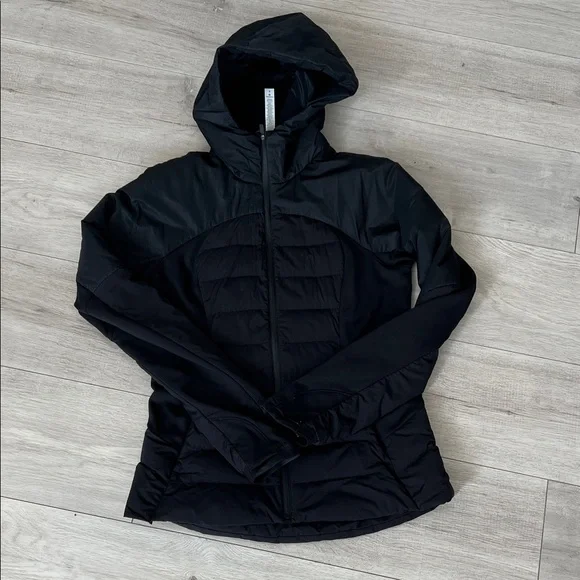 Lululemon Black Down for it All Jacket - Picture 1 of 6
